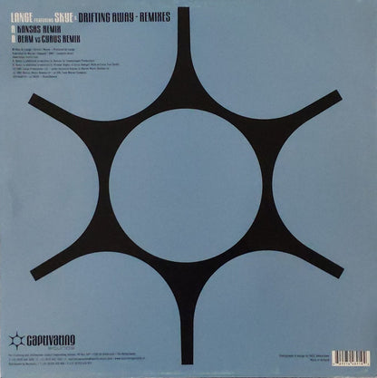 Lange Featuring Skye (2) : Drifting Away (Remixes) (12")