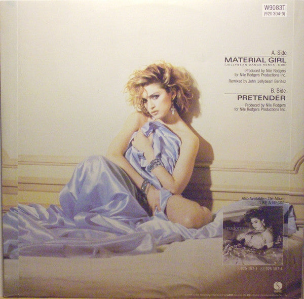 Madonna : Material Girl / Pretender (12", Single)