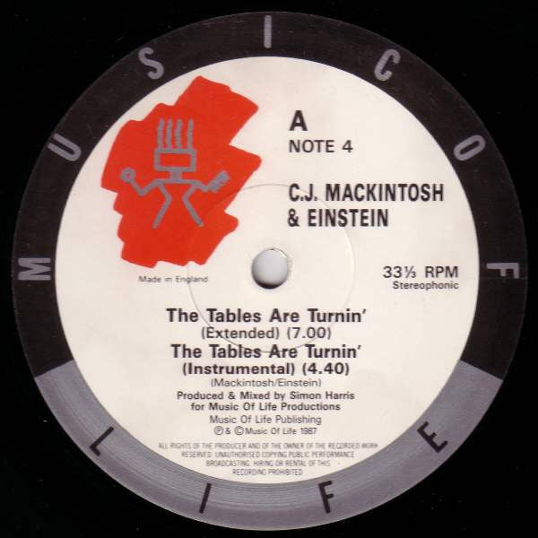 C.J. Mackintosh* & Einstein (2) : The Tables Are Turnin' (12")