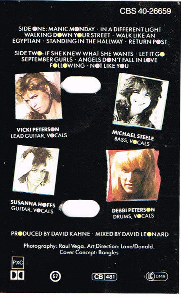 Bangles : Different Light (Cass, Album)