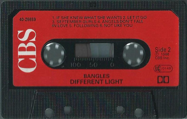 Bangles : Different Light (Cass, Album)
