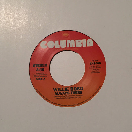 Willie Bobo : Always There (7", Single, RE)