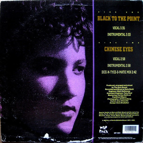 N-Tyce (2) : Black To The Point / Chinese Eyes (12")