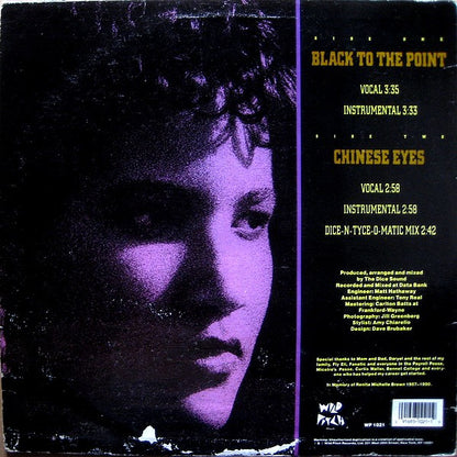 N-Tyce (2) : Black To The Point / Chinese Eyes (12")