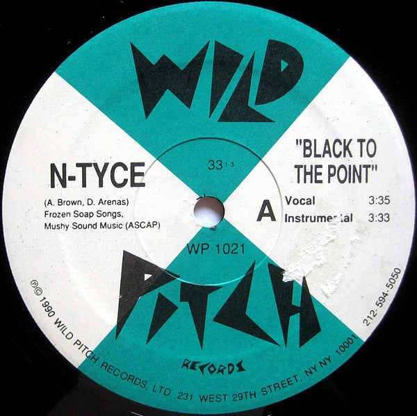 N-Tyce (2) : Black To The Point / Chinese Eyes (12")