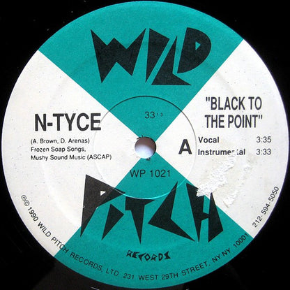 N-Tyce (2) : Black To The Point / Chinese Eyes (12")
