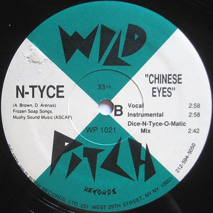 N-Tyce (2) : Black To The Point / Chinese Eyes (12")