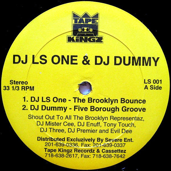 DJ LS One & DJ Dummy / G-Depp* : The Brooklyn Bounce (12")