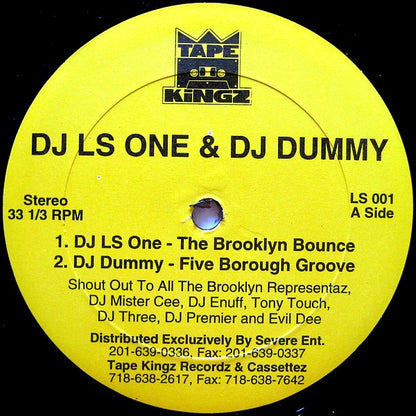 DJ LS One & DJ Dummy / G-Depp* : The Brooklyn Bounce (12")