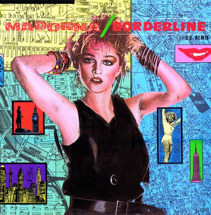 Madonna : Borderline (U.S. Remix) (12", Single, PRS)