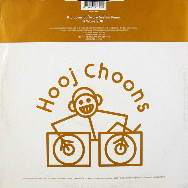 Jark Prongo : Movin' Thru Your System  (12", 2/2)