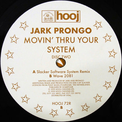 Jark Prongo : Movin' Thru Your System  (12", 2/2)