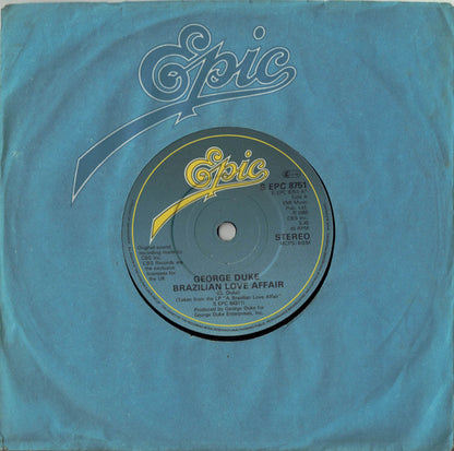 George Duke : Brazilian Love Affair (7", Single)