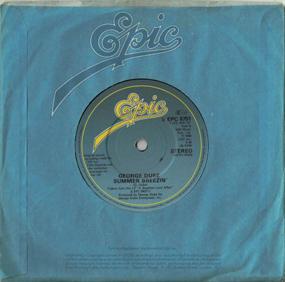 George Duke : Brazilian Love Affair (7", Single)