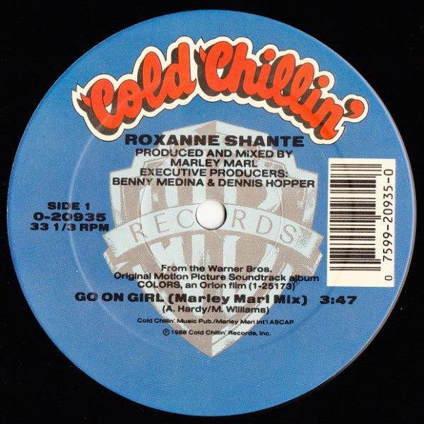 Roxanne Shante* : Go On Girl (12", Maxi)