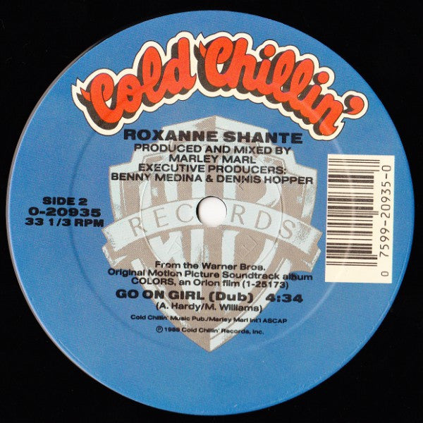 Roxanne Shante* : Go On Girl (12", Maxi)