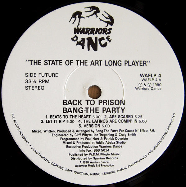 Bang The Party : Back To Prison (LP, Album)