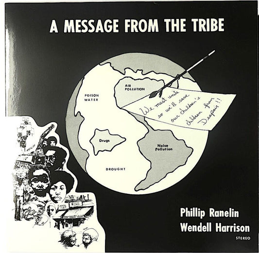 Phillip Ranelin*, Wendell Harrison : Message From The Tribe (LP, Album, RE)