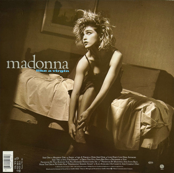 Madonna : Like A Virgin (LP, Album, RE)