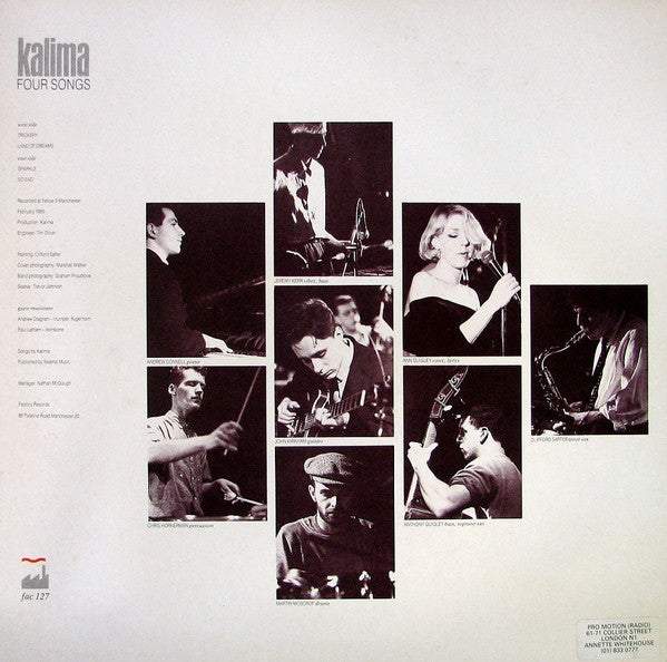 Kalima : Four Songs (12")