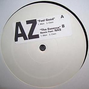 AZ : Feel Good / The Essence - Remix (12", TP)