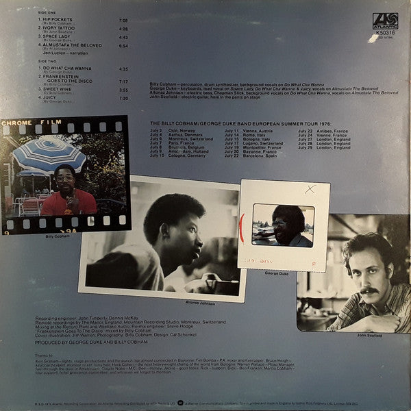 The Billy Cobham / George Duke Band : "Live" On Tour In Europe (LP, Album)