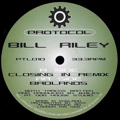 Bill Riley : Closing In (Remix) / Badlands (12")