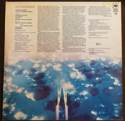 Weather Report : I Sing The Body Electric (LP, Album, RE, CB )