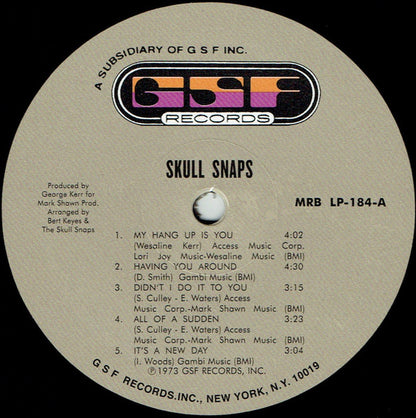 Skull Snaps : Skull Snaps (LP, Album, RE, Gat)