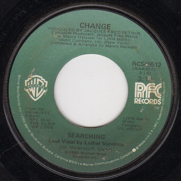 Change : Searching / It's A Girl's Affair (7", Jac)