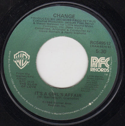 Change : Searching / It's A Girl's Affair (7", Jac)