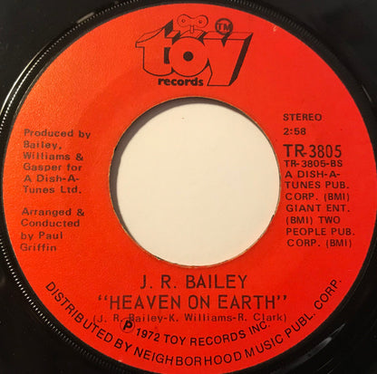 J.R. Bailey : After Hours / Heaven On Earth (7", Single, Jac)