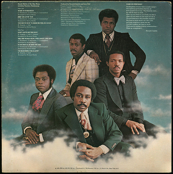 Harold Melvin And The Blue Notes : Wake Up Everybody (LP, Album, San)