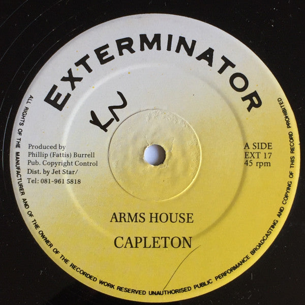 Capleton : Arms House (12")