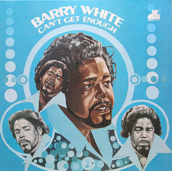 Barry White : Can't Get Enough (LP, Album, RE)