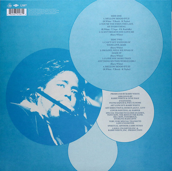 Barry White : Can't Get Enough (LP, Album, RE)