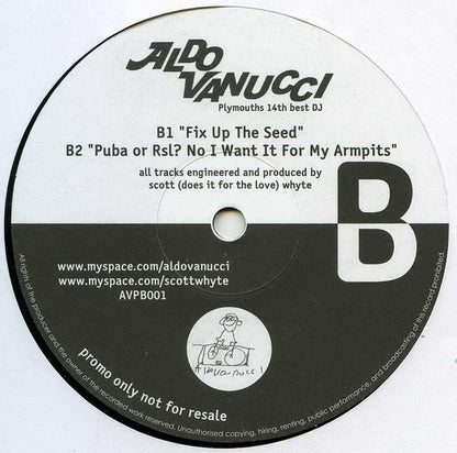 Aldo Vanucci : Can I Get A Soul Clap (12")