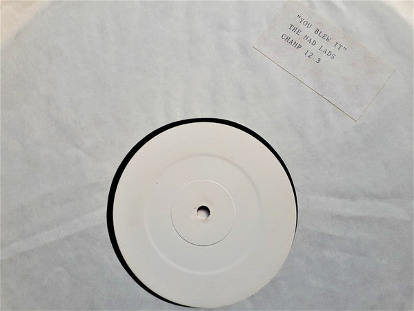 The Mad Lads : You Blew It (12", W/Lbl)