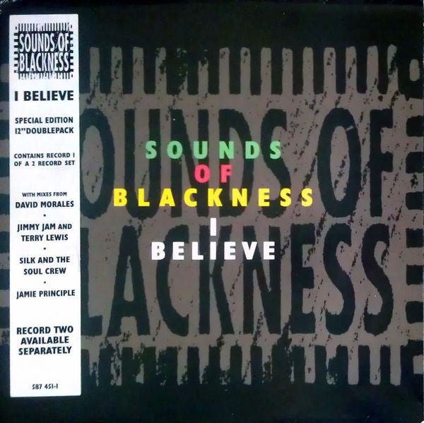 Sounds Of Blackness : I Believe (12", Single)