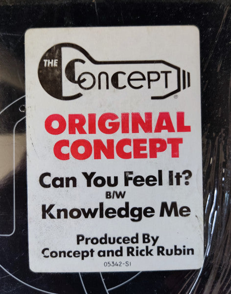 Original Concept : Can You Feel It? / Knowledge Me (12")