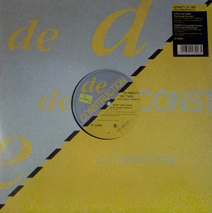 Dynasty Of Two Featuring Rowetta : Stop This Thing (12")