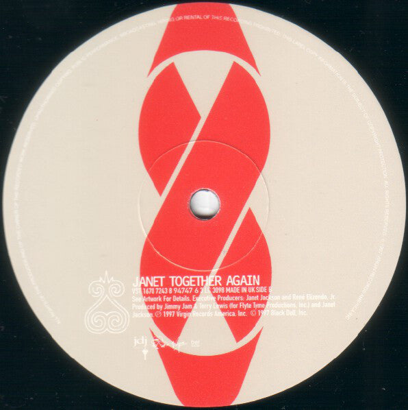Janet* : Together Again (12", Single)