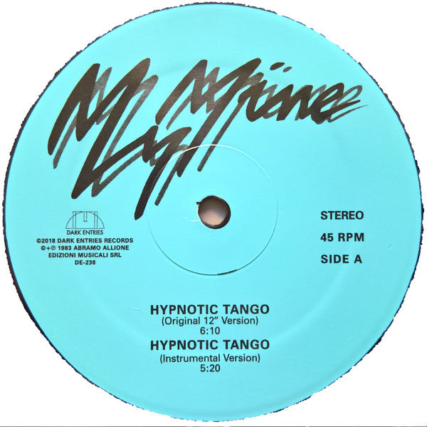 My Mine : Hypnotic Tango (12", Maxi, RE, RM)