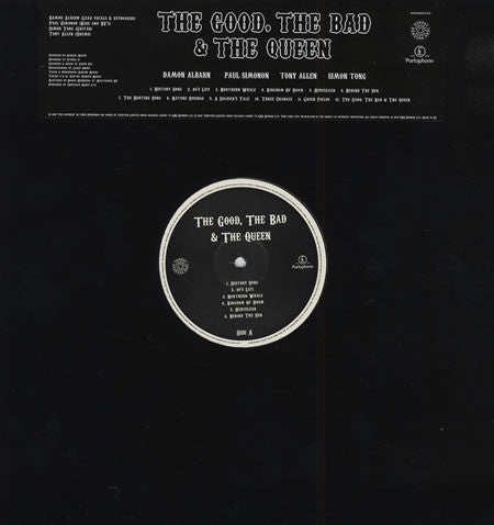 The Good, The Bad & The Queen : The Good, The Bad & The Queen (LP, Album, Promo)