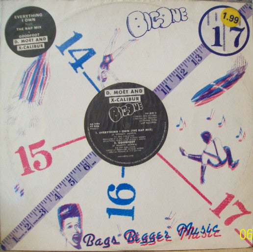 D. Moet* and X-Calibur (3) : Everything I Own (12")