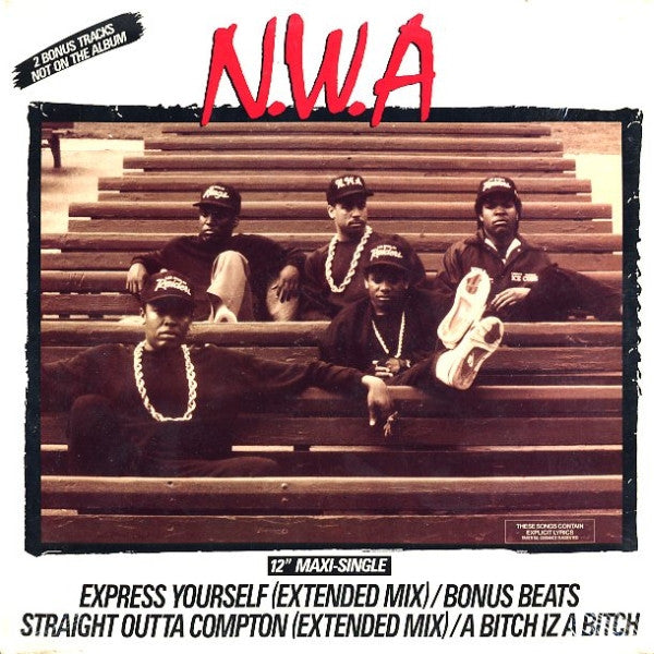 N.W.A. : Express Yourself (12", Maxi)