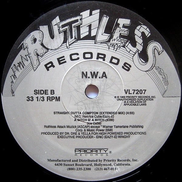 N.W.A. : Express Yourself (12", Maxi)