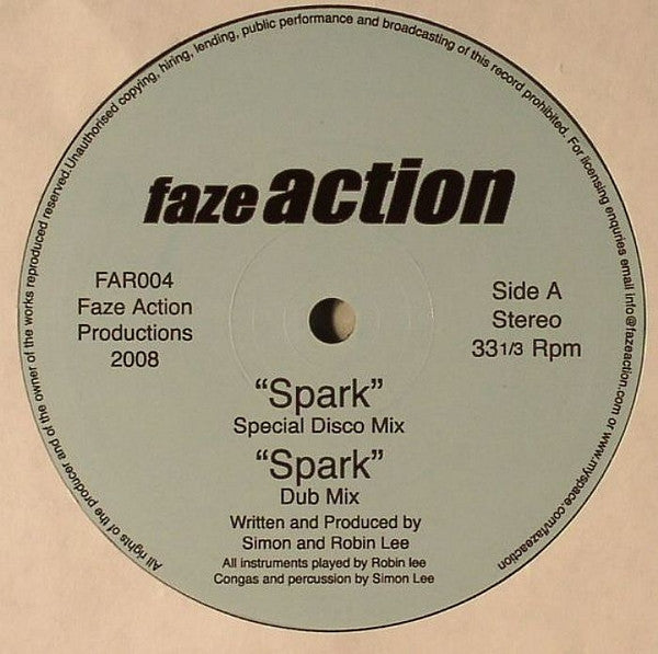 Faze Action : Spark / Hypnotic (12")
