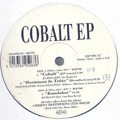Various : Cobalt EP (12", EP, Ltd, Cob)