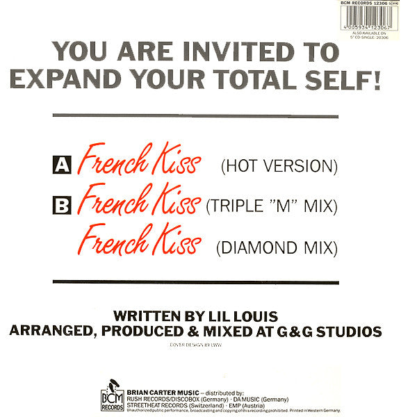 Honesty 69 : French Kiss (12")